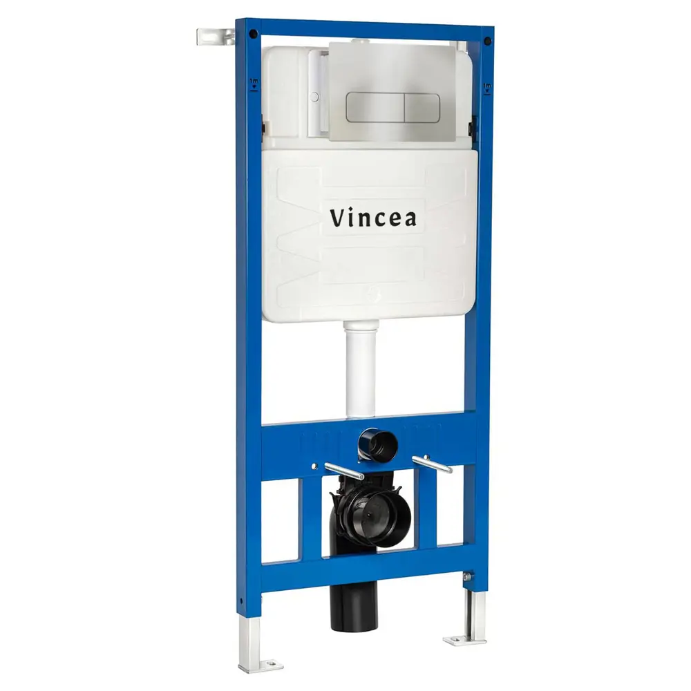 Фото Инсталляция для унитаза VINCEA Vis-601 vfp-002bn с кнопкой брашированный никель Фото Инсталляция для унитаза VINCEA Vis-601 vfp-002bn с кнопкой брашированный никель