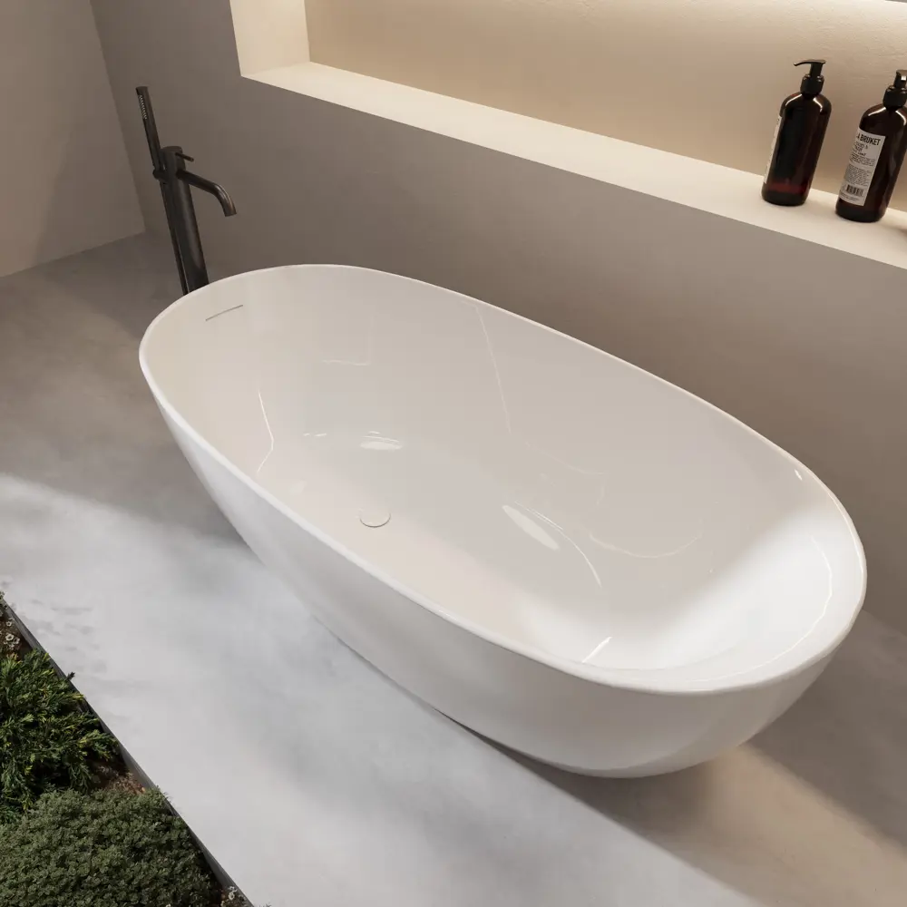 Фото 3 Ванна акриловая Vincea VBT-601-1700 170x80x58 цвет белый, щелевой перелив Фото 3 Ванна акриловая Vincea VBT-601-1700 170x80x58 цвет белый, щелевой перелив