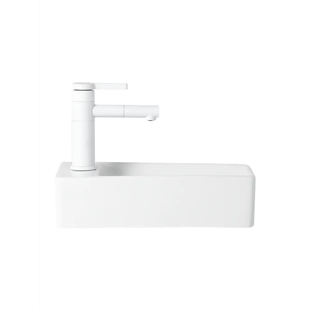 Фото 8 Раковина подвесная Agger ash ASH131375R 37.5см цвет белый глянец Фото 8 Раковина подвесная Agger ash ASH131375R 37.5см цвет белый глянец