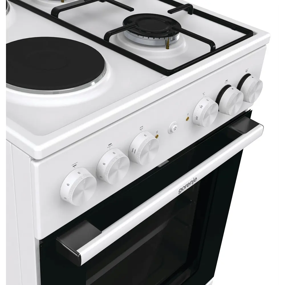 Фото 3 Газовая плита с духовкой Gorenje 745423 50x85x59.4 см цвет белый Фото 3 Газовая плита с духовкой Gorenje 745423 50x85x59.4 см цвет белый