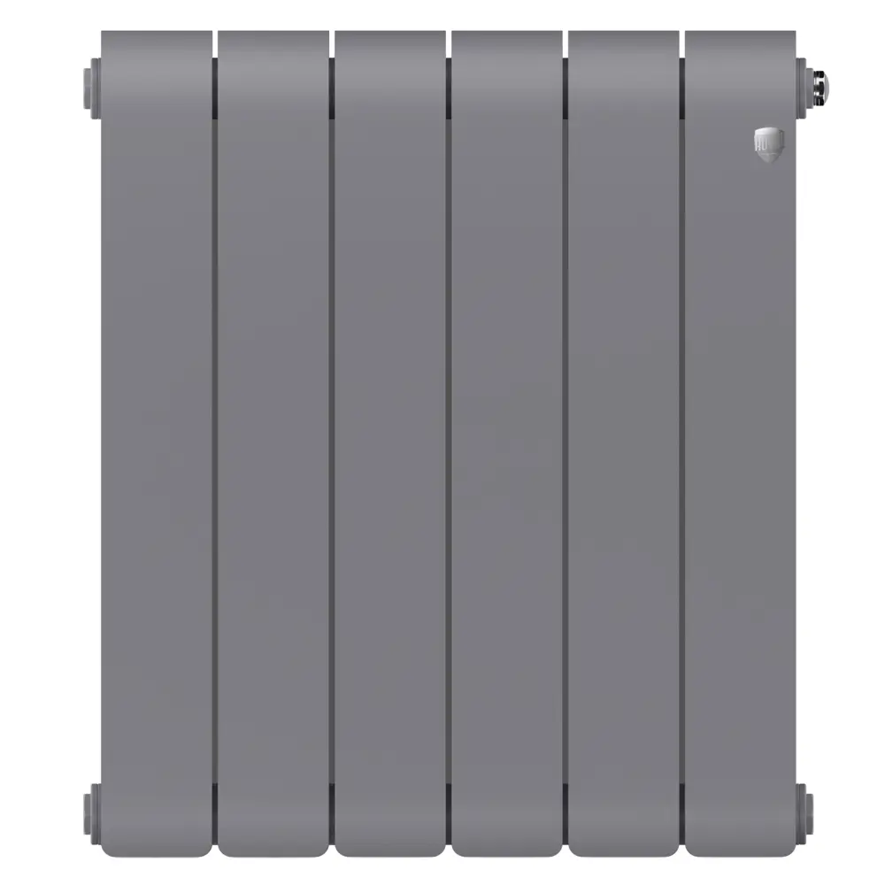 Фото Радиатор секционный Royal Thermo Infinity SS 500/90 6 секций боковое подключение биметалл серый Фото Радиатор секционный Royal Thermo Infinity SS 500/90 6 секций боковое подключение биметалл серый