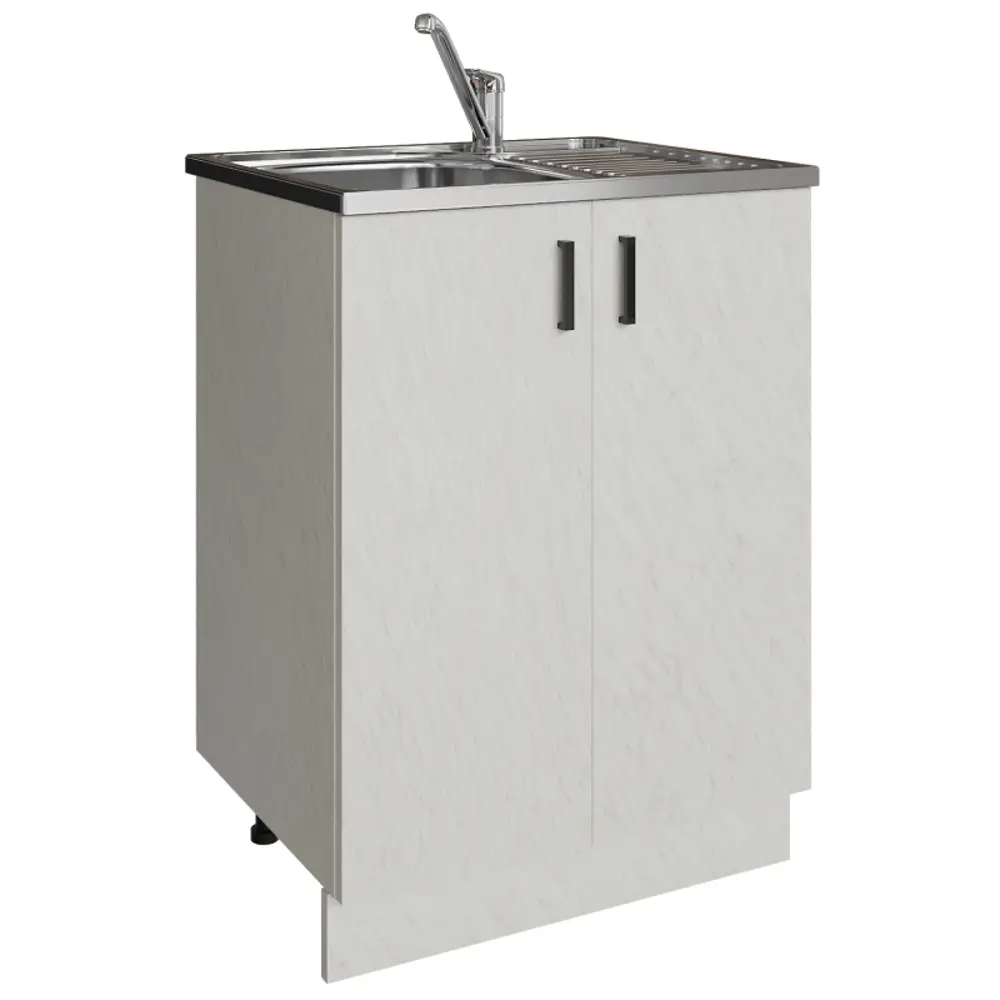 Фото Мебель для кухни No name 310608 60x82x43.6 см ЛДСП цвет белый Фото Мебель для кухни No name 310608 60x82x43.6 см ЛДСП цвет белый