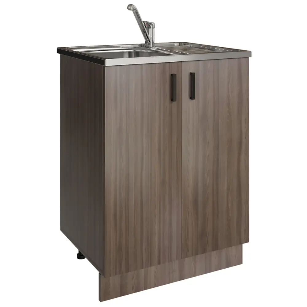 Фото Мебель для кухни No name 535088 60x82x43.6 см ЛДСП цвет коричневый Фото Мебель для кухни No name 535088 60x82x43.6 см ЛДСП цвет коричневый