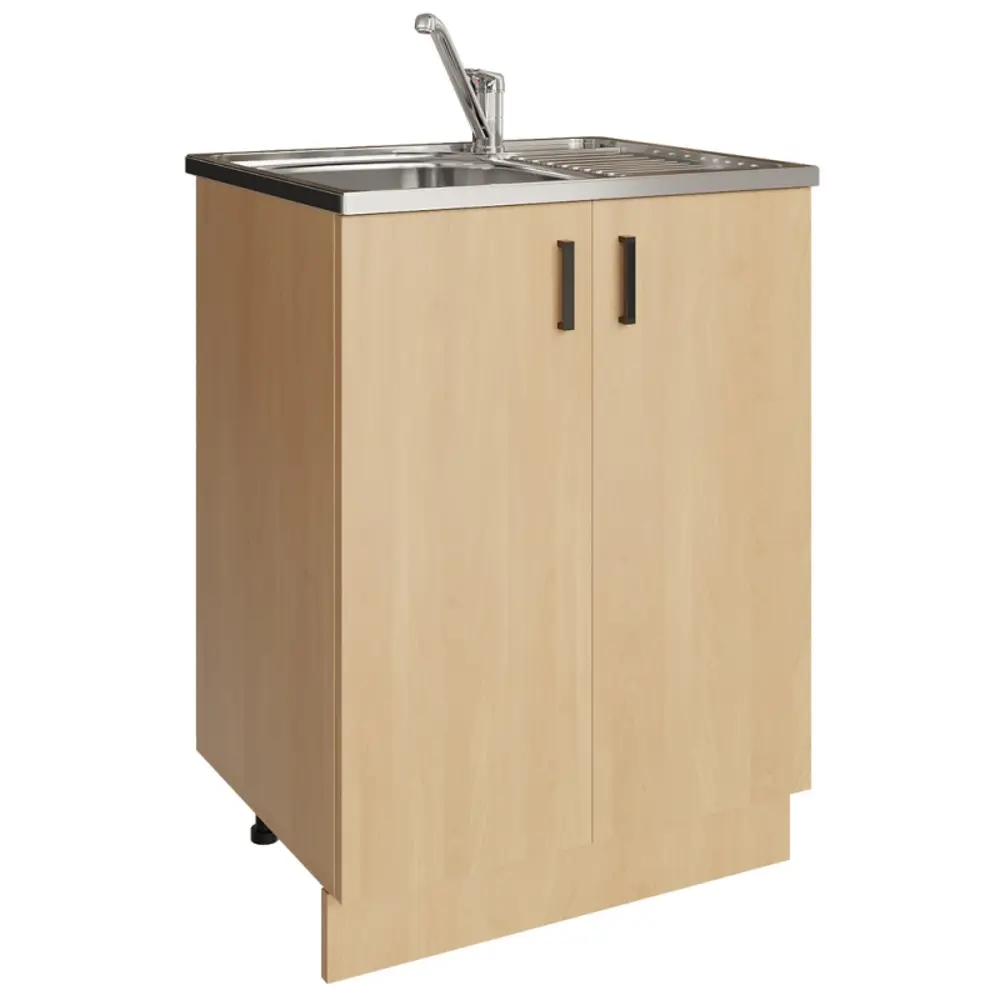 Фото Мебель для кухни No name 506112 60x82x43.6 см ЛДСП цвет бежевый Фото Мебель для кухни No name 506112 60x82x43.6 см ЛДСП цвет бежевый