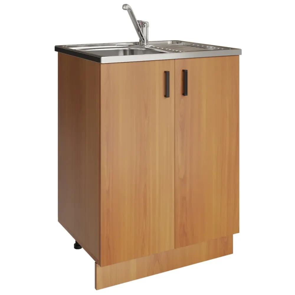 Фото Мебель для кухни No name 504062 60x82x43.6 см ЛДСП цвет бежевый Фото Мебель для кухни No name 504062 60x82x43.6 см ЛДСП цвет бежевый