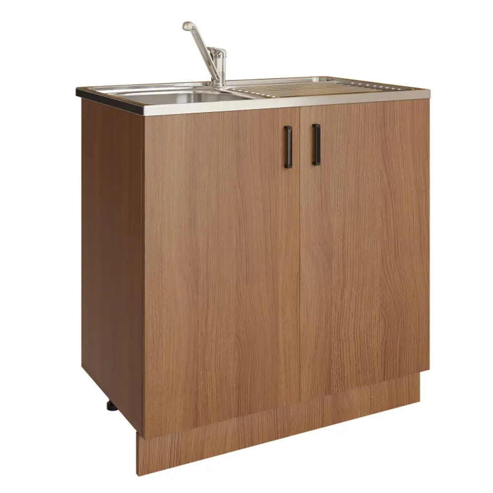 Фото Мебель для кухни No name 504065 80x82x43.6 см ЛДСП цвет коричневый