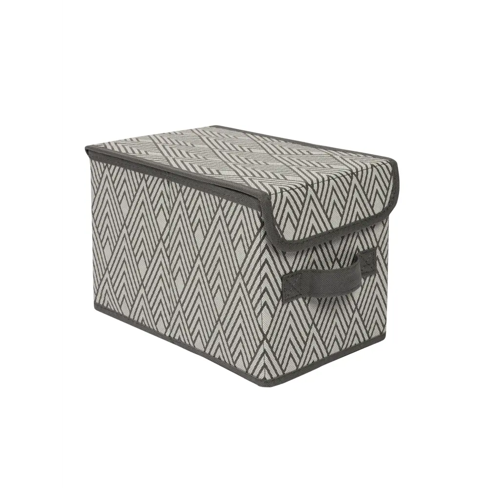 Фото 6 Органайзер для хранения Еврогарант Geometry складной 38x24.5x26 см нетканый цвет серый 3 шт. Фото 6 Органайзер для хранения Еврогарант Geometry складной 38x24.5x26 см нетканый цвет серый 3 шт.