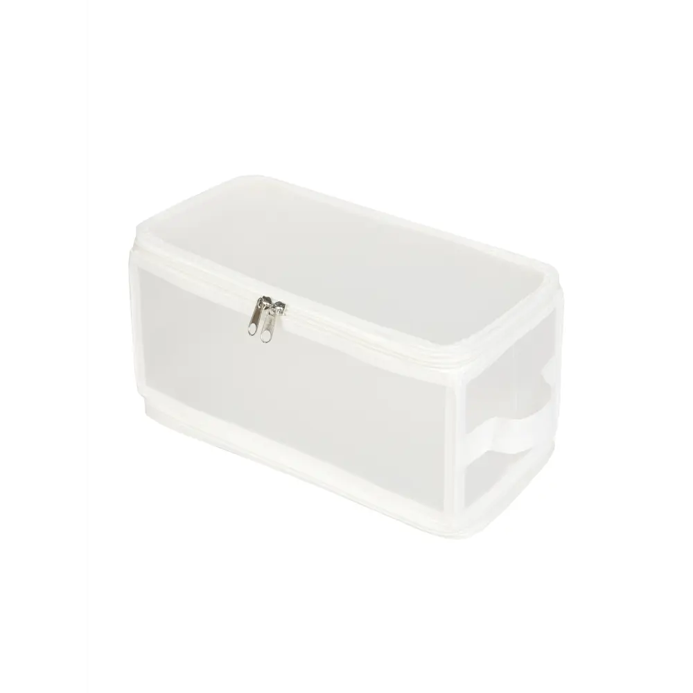 Фото 4 Органайзер для хранения Еврогарант Zipbox складной 30x15x15 см полипропилен цвет прозрачный