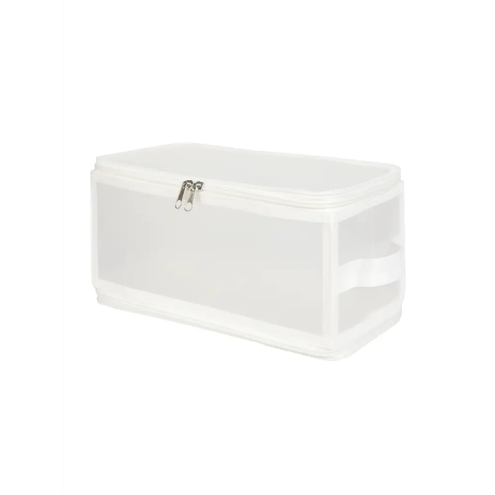 Фото 2 Органайзер для хранения Еврогарант Zipbox складной 30x15x15 см полипропилен цвет прозрачный