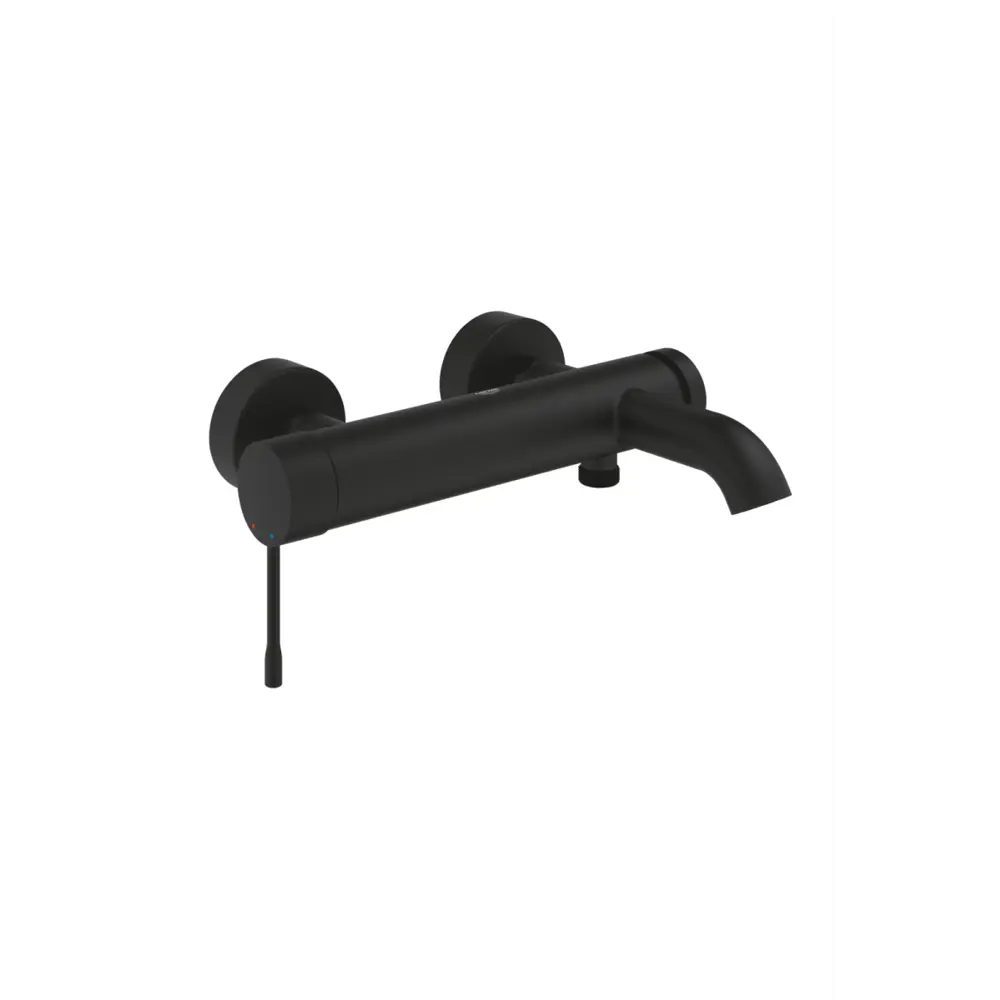 Фото 3 Смеситель для ванны Grohe Essence new 25250KF1 однорычажный цвет черный матовый Фото 3 Смеситель для ванны Grohe Essence new 25250KF1 однорычажный цвет черный матовый