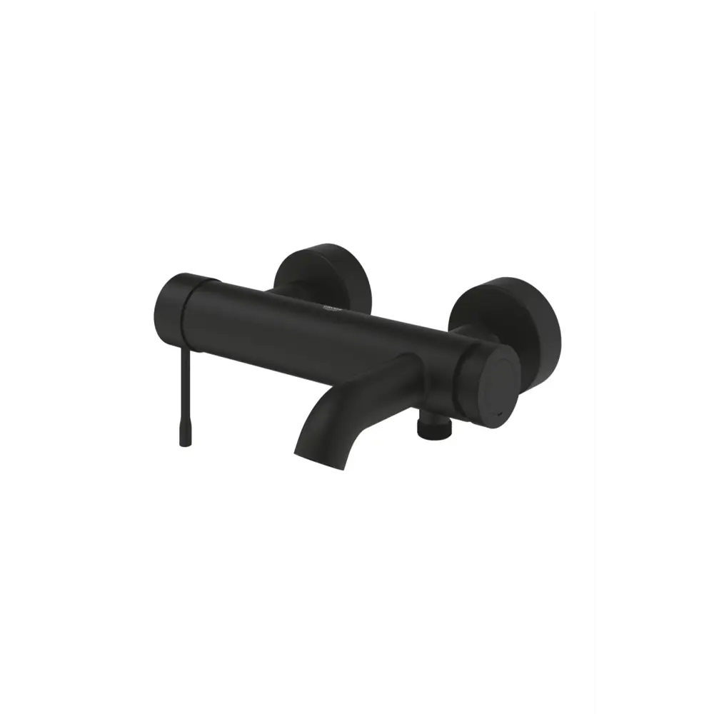 Фото 4 Смеситель для ванны Grohe Essence new 25250KF1 однорычажный цвет черный матовый Фото 4 Смеситель для ванны Grohe Essence new 25250KF1 однорычажный цвет черный матовый