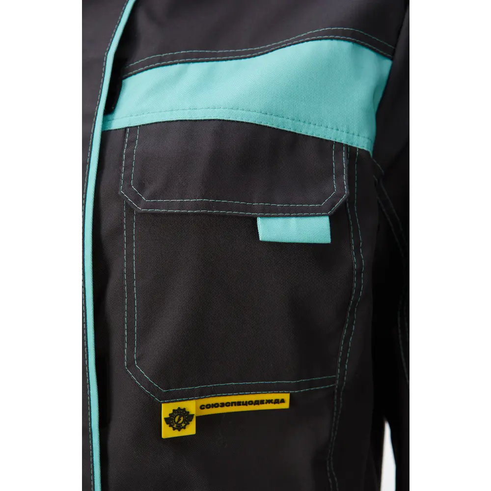 Фото 6 Костюм рабочий Союзспецодежда Стар цвет графит/мятный размер 60-62 рост 170-176 см Фото 6 Костюм рабочий Союзспецодежда Стар цвет графит/мятный размер 60-62 рост 170-176 см