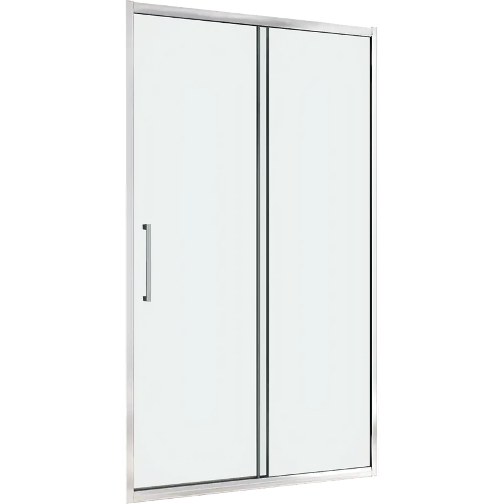 Фото 3 Душевая дверь Abber Schwarzer Diamant AG30100H 100 см цвет профиля серебристый блеск стекло прозрачное Фото 3 Душевая дверь Abber Schwarzer Diamant AG30100H 100 см цвет профиля серебристый блеск стекло прозрачное