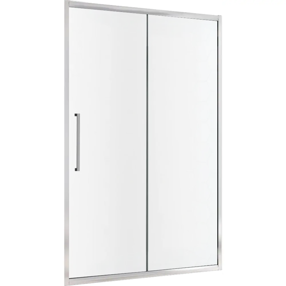 Фото 3 Душевая дверь Abber Schwarzer Diamant AG30140MH, 140 см цвет профиля серебристый блеск стекло матовое