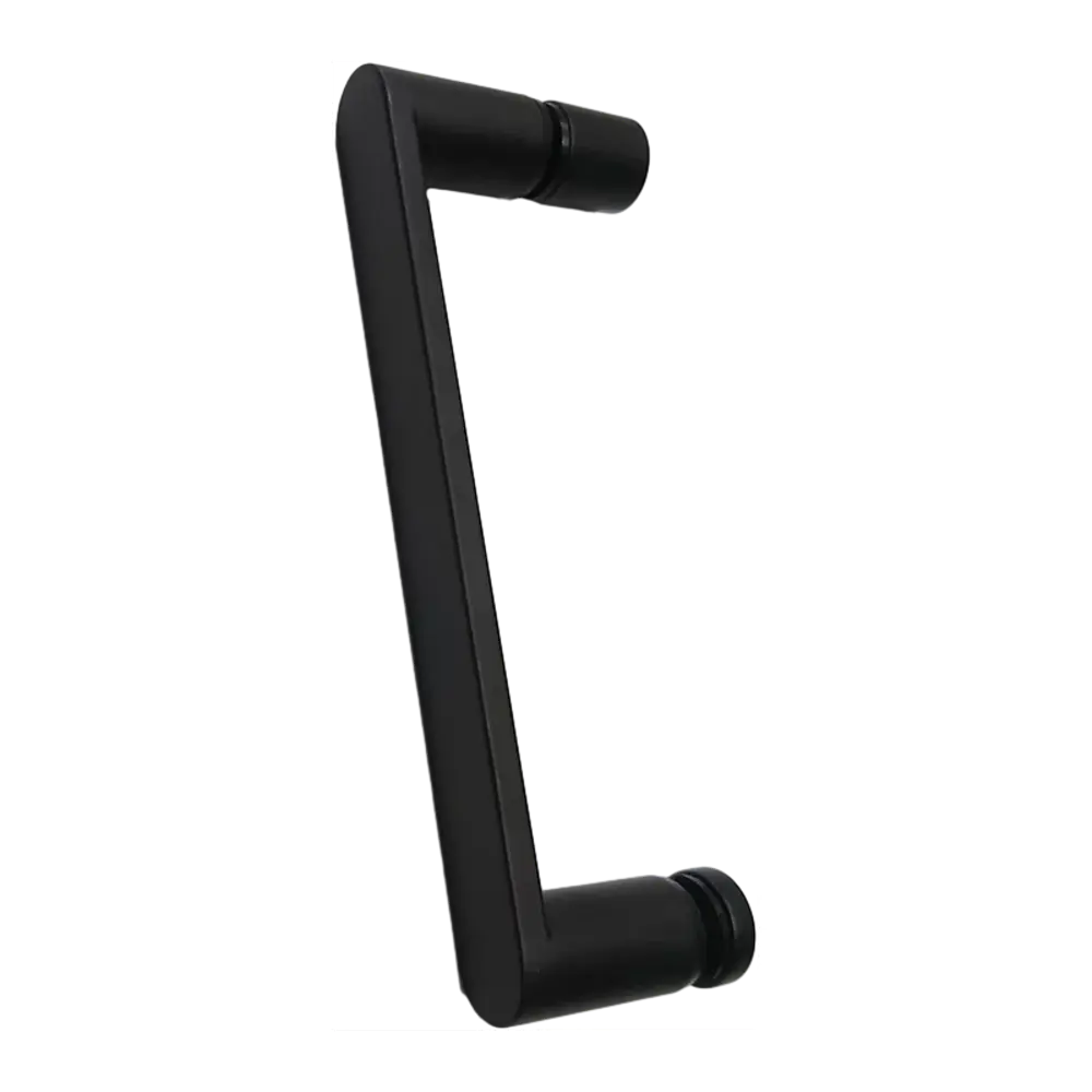 Фото 4 Душевая дверь Abber Sonnenstrand AG04100B 100 см цвет профиля черный стекло прозрачное