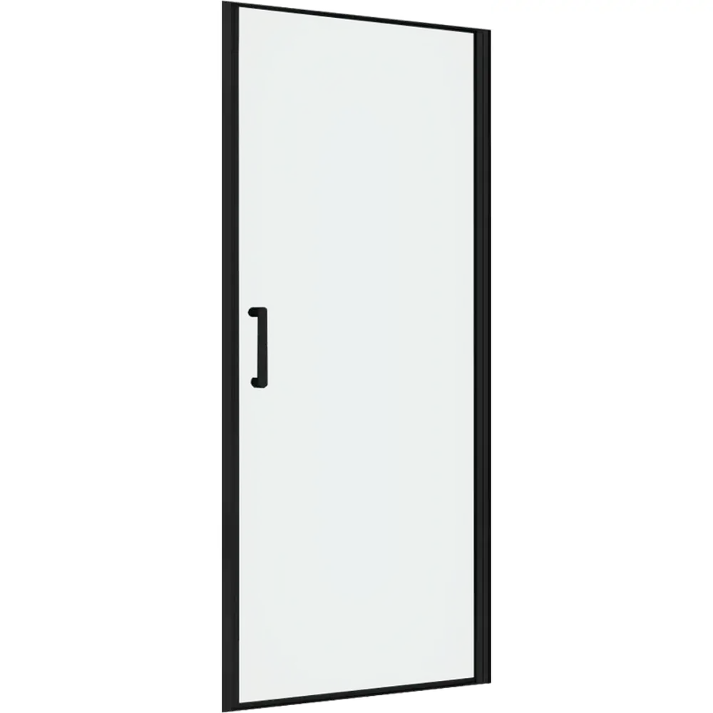 Фото 3 Душевая дверь Abber Sonnenstrand AG04080B 80 см цвет профиля черный стекло прозрачное Фото 3 Душевая дверь Abber Sonnenstrand AG04080B 80 см цвет профиля черный стекло прозрачное