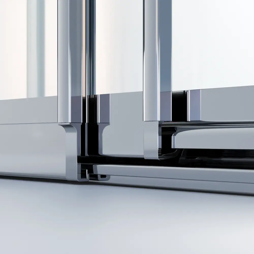 Фото 4 Душевая дверь Ambassador Forsa 17021101NX 100 см цвет профиля серебристый блеск стекло прозрачное Фото 4 Душевая дверь Ambassador Forsa 17021101NX 100 см цвет профиля серебристый блеск стекло прозрачное