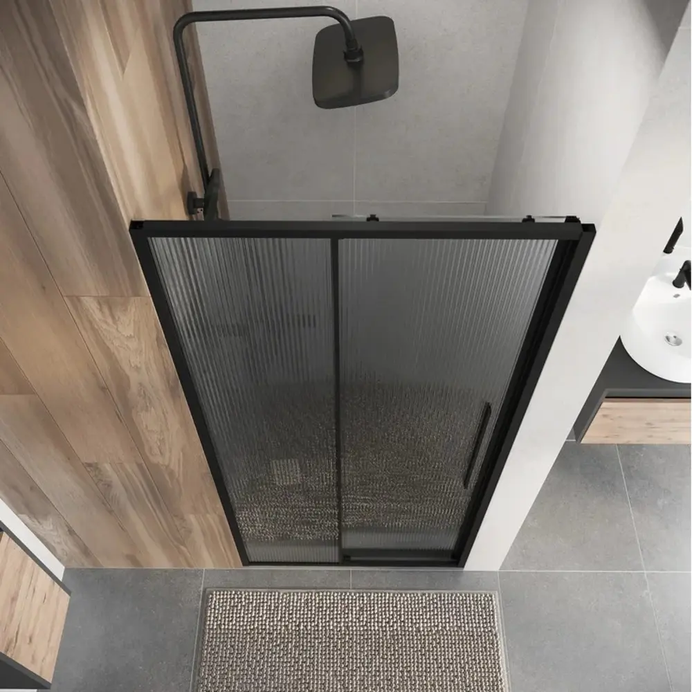 Фото 4 Душевая дверь Niagara Nova NG-84-L9FHB, 90 см цвет профиля черный Фото 4 Душевая дверь Niagara Nova NG-84-L9FHB, 90 см цвет профиля черный