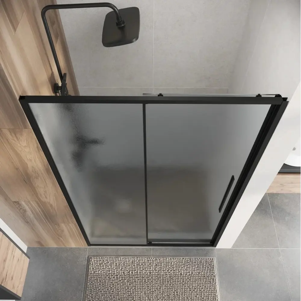 Фото 4 Душевая дверь Niagara Nova NG-84-L12CHB, 120 см цвет профиля черный Фото 4 Душевая дверь Niagara Nova NG-84-L12CHB, 120 см цвет профиля черный