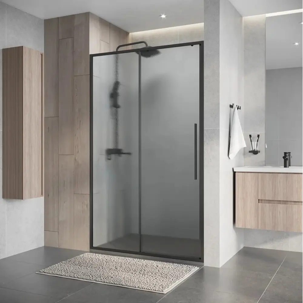 Фото 2 Душевая дверь Niagara Nova NG-34-L13CHGR, 130 см цвет профиля серый Фото 2 Душевая дверь Niagara Nova NG-34-L13CHGR, 130 см цвет профиля серый