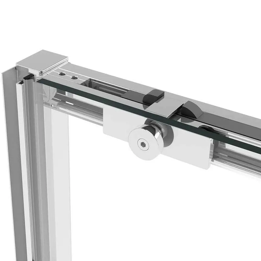 Фото 6 Душевая дверь Vincea Slim Soft VDS-1SS150CL 150x200 цвет профиля серебристый блеск стекло прозрачное Фото 6 Душевая дверь Vincea Slim Soft VDS-1SS150CL 150x200 цвет профиля серебристый блеск стекло прозрачное