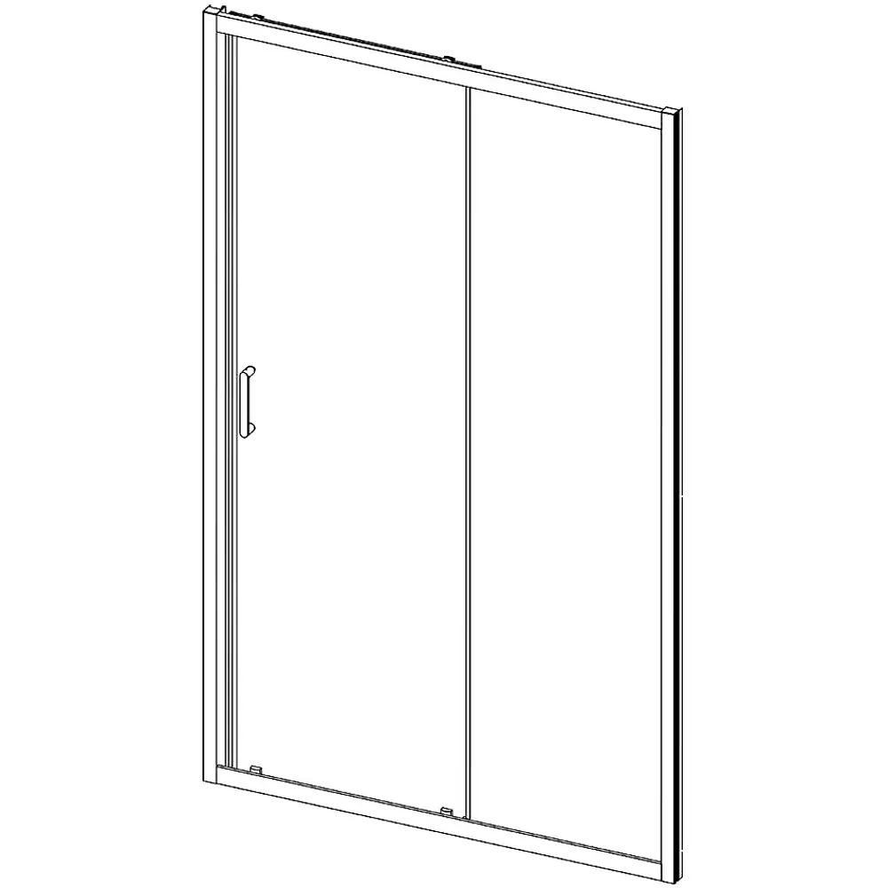 Фото 9 Душевая дверь Vincea Alpha VDS-3AL140CL 140 см цвет профиля серебристый блеск