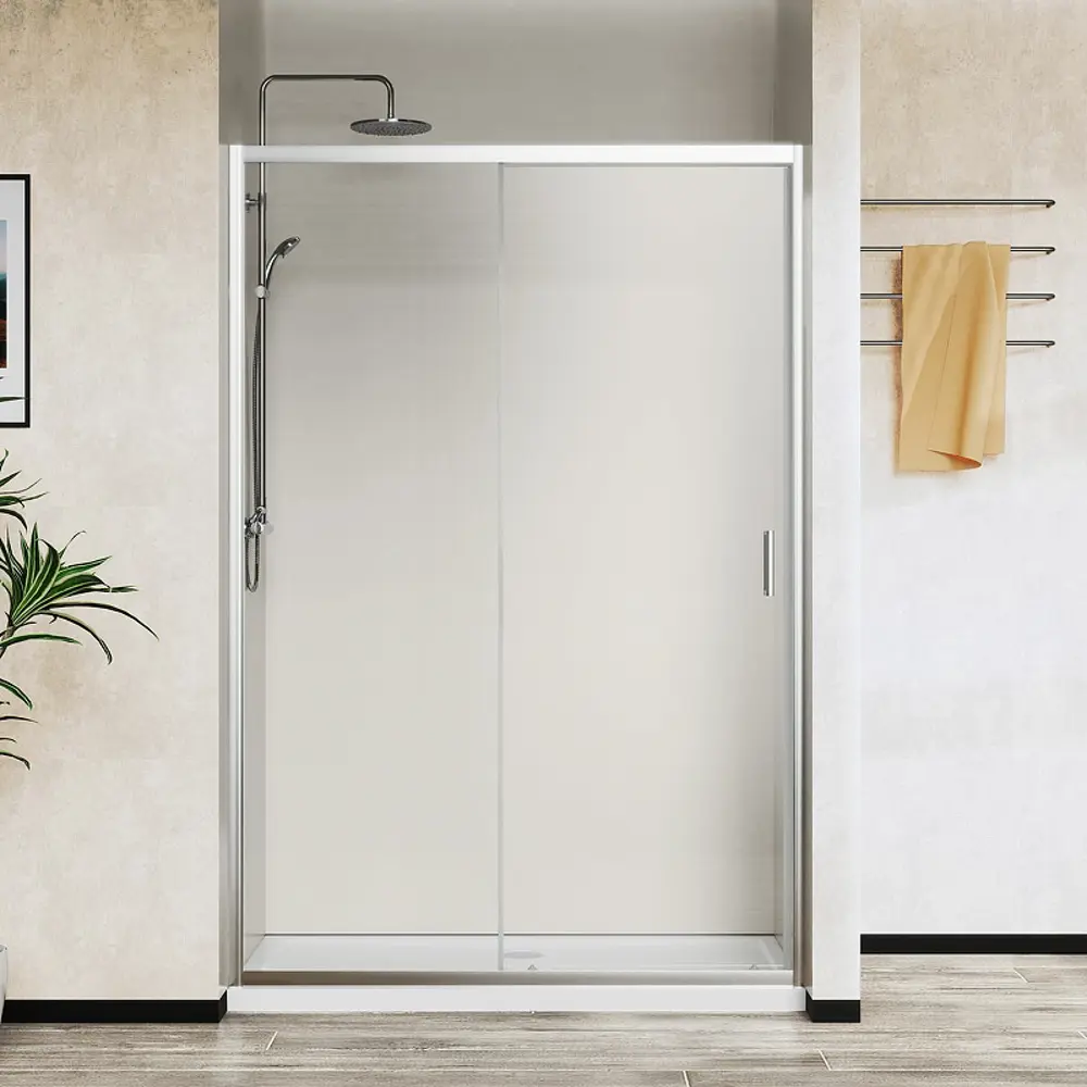 Фото Душевая дверь Vincea City VDS-5CT100CL 100x195 цвет профиля серебристый блеск стекло прозрачное Фото Душевая дверь Vincea City VDS-5CT100CL 100x195 цвет профиля серебристый блеск стекло прозрачное