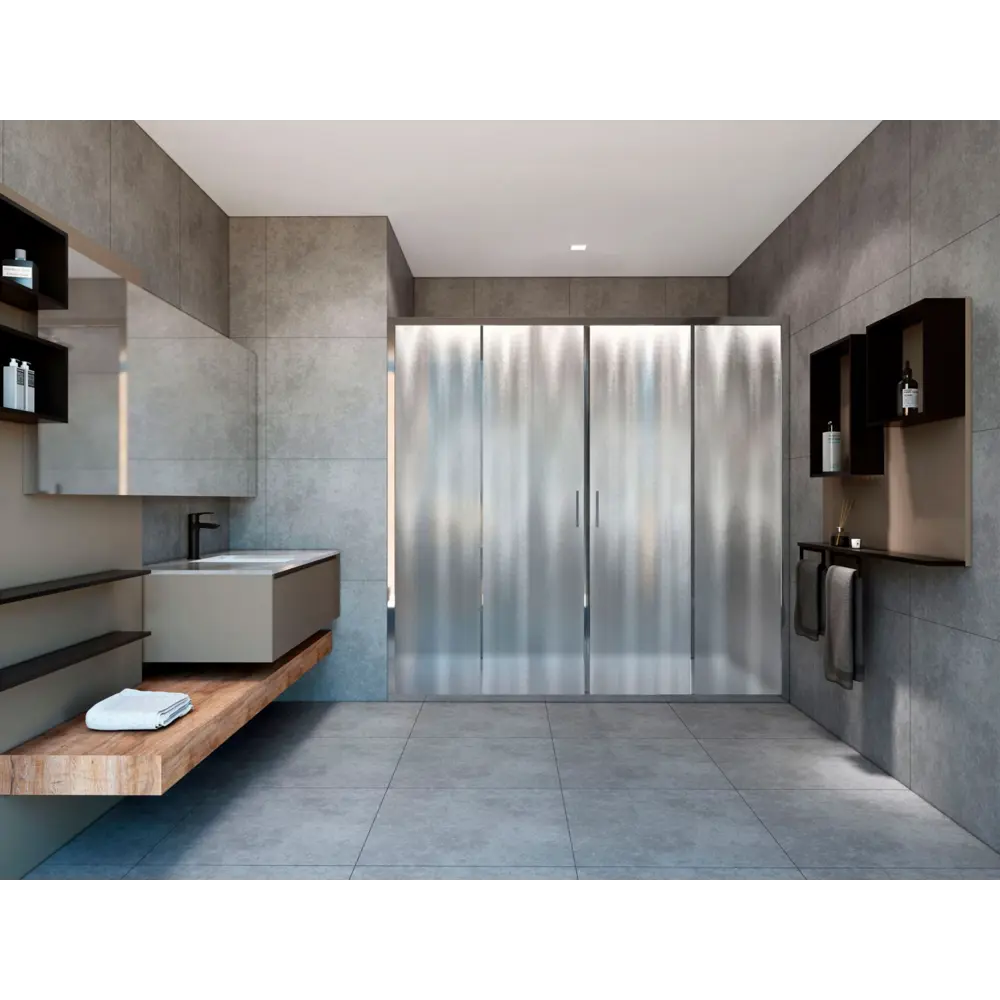 Фото 2 Душевая дверь Vincea Garda VDS-1G2170CH 170 см цвет профиля серебристый блеск