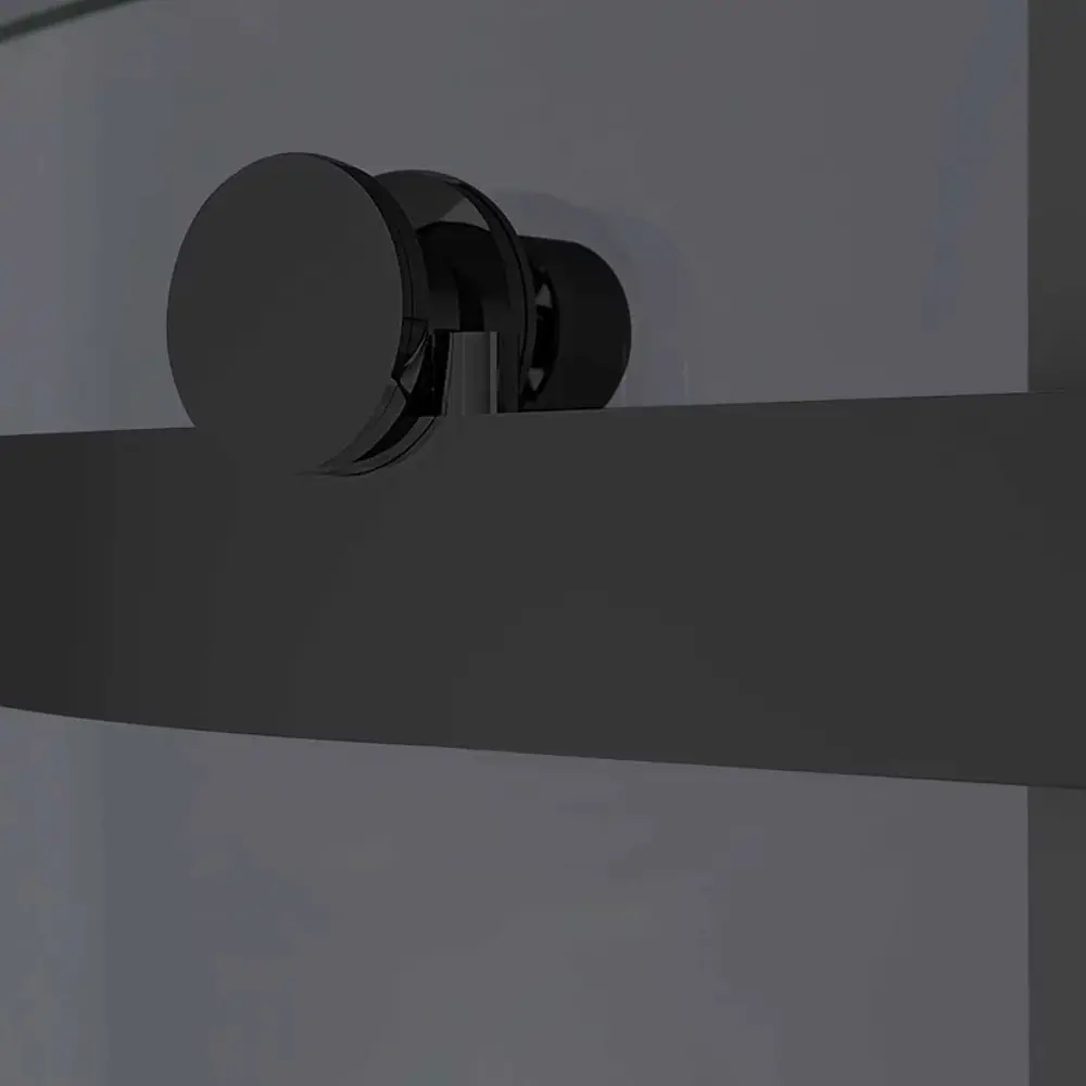 Фото 3 Душевая дверь Vincea Como-N VDS-4CN140CGB 140 см цвет профиля черный стекло тонированное