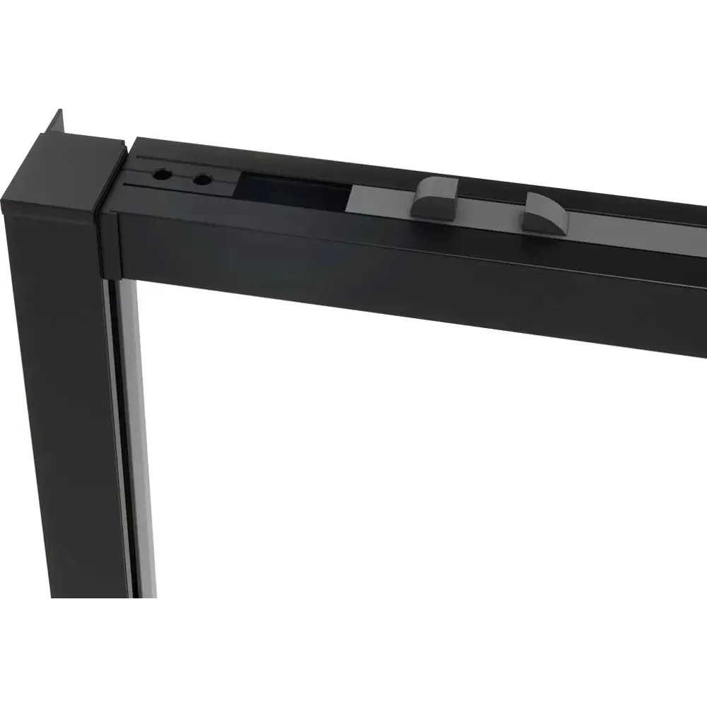 Фото 6 Душевая дверь Vincea Slim Soft VDS-1SS130CLB цвет профиля черный стекло прозрачное