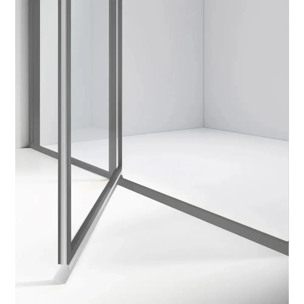 Фото 3 Душевая дверь Vincea Slim 8mm VDP-4SL120CLGM цвет профиля хромированный стекло прозрачное