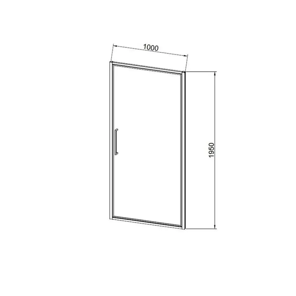 Фото 3 Душевая дверь Vincea Slim 8mm VDP-4SL100CLGM цвет профиля хромированный стекло прозрачное Фото 3 Душевая дверь Vincea Slim 8mm VDP-4SL100CLGM цвет профиля хромированный стекло прозрачное