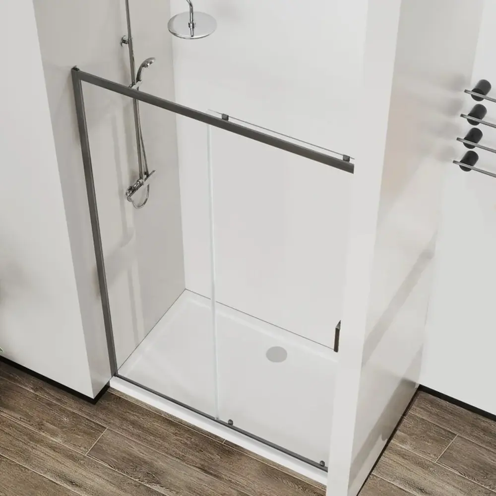 Фото 3 Душевая дверь Vincea City VDS-5CT120CLGM 120 см цвет профиля хромированный стекло прозрачное