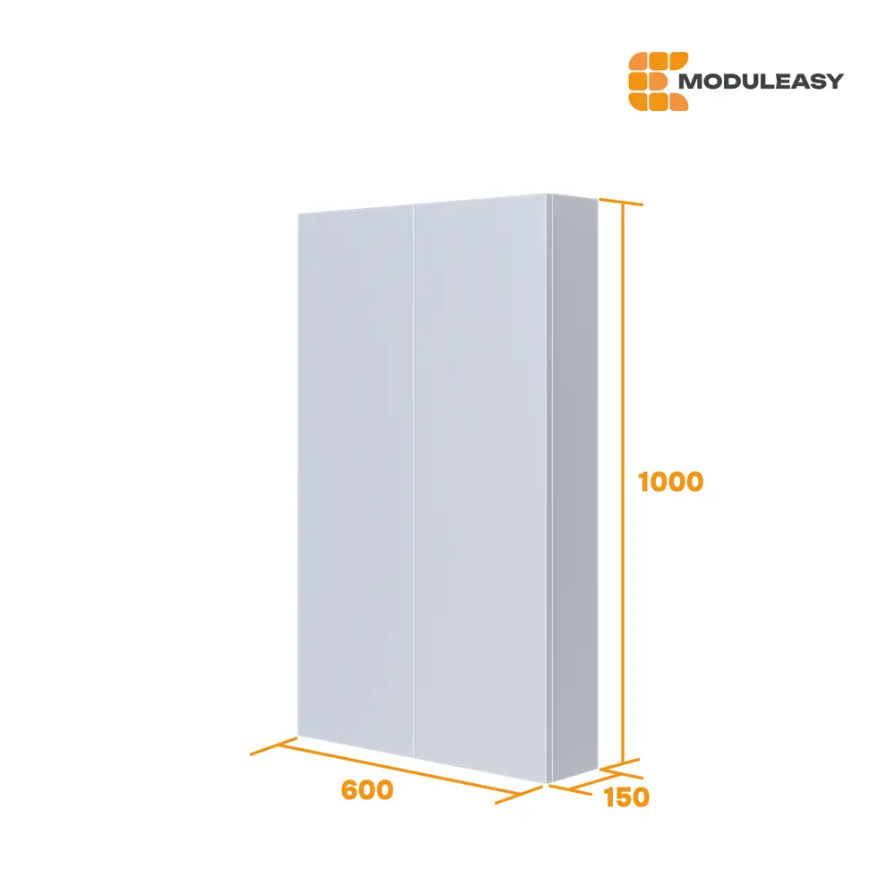 Фото 7 Пенал в ванную подвесной Moduleasy Sabina Ц0000040195 60x100 см цвет белый глянец/дуб Вотан Фото 7 Пенал в ванную подвесной Moduleasy Sabina Ц0000040195 60x100 см цвет белый глянец/дуб Вотан