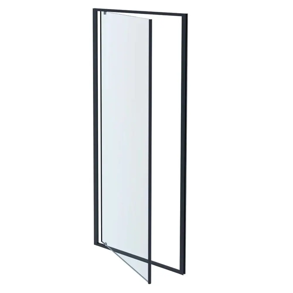 Фото 3 Душевая дверь Акватек AQ ARI PI 09020GM 90x200 см цвет профиля серый стекло прозрачное