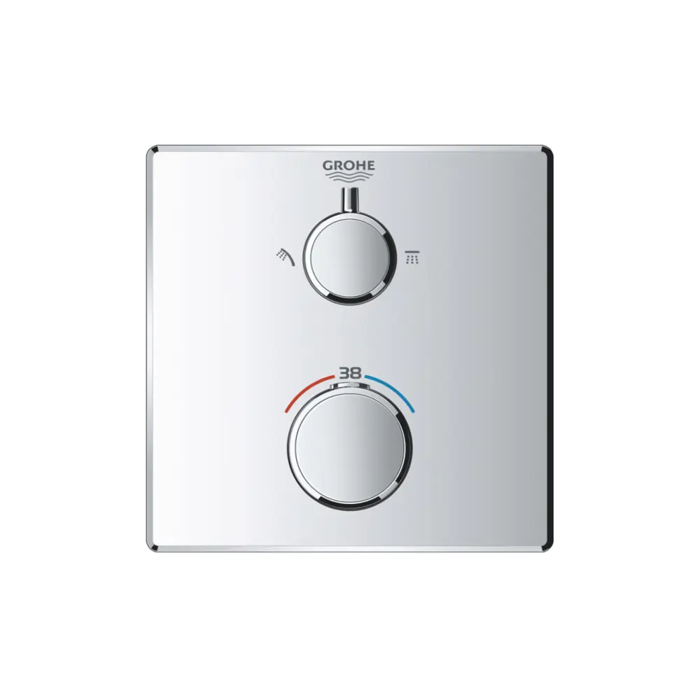 Фото 3 Смеситель для душа Grohe 24079000 термостатический цвет хром Фото 3 Смеситель для душа Grohe 24079000 термостатический цвет хром