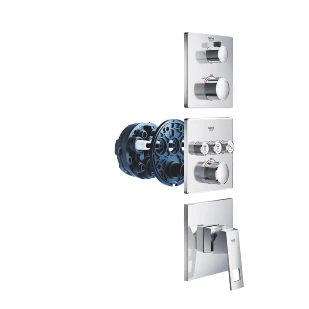 Фото 6 Смеситель для душа Grohe 24079000 термостатический цвет хром Фото 6 Смеситель для душа Grohe 24079000 термостатический цвет хром