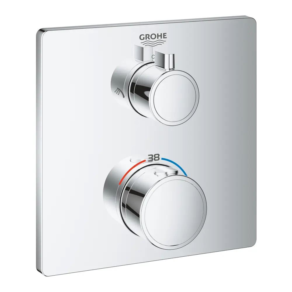 Фото Смеситель для душа Grohe 24079000 термостатический цвет хром Фото Смеситель для душа Grohe 24079000 термостатический цвет хром