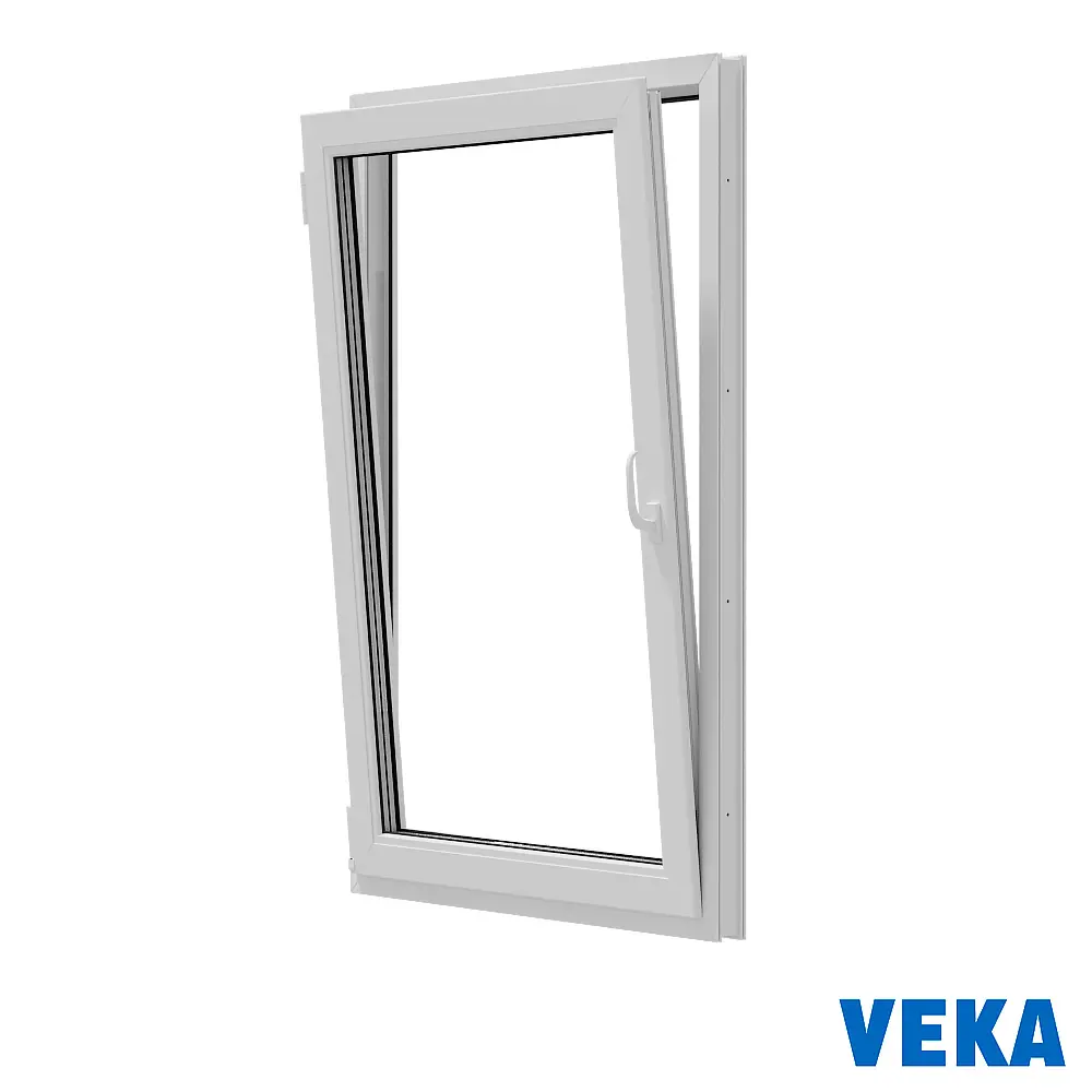 Фото 4 Пластиковое окно ПВХ Veka WHS 1000x600мм одностворчатое поворотно-откидное левое двухкамерный стеклопакет белый Фото 4 Пластиковое окно ПВХ Veka WHS 1000x600мм одностворчатое поворотно-откидное левое двухкамерный стеклопакет белый