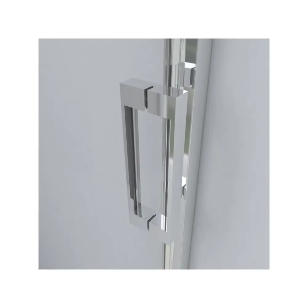 Фото 5 Душевая дверь Vincea Lugano VDS-1L140CLB-1 140x195 цвет профиля черный стекло прозрачное