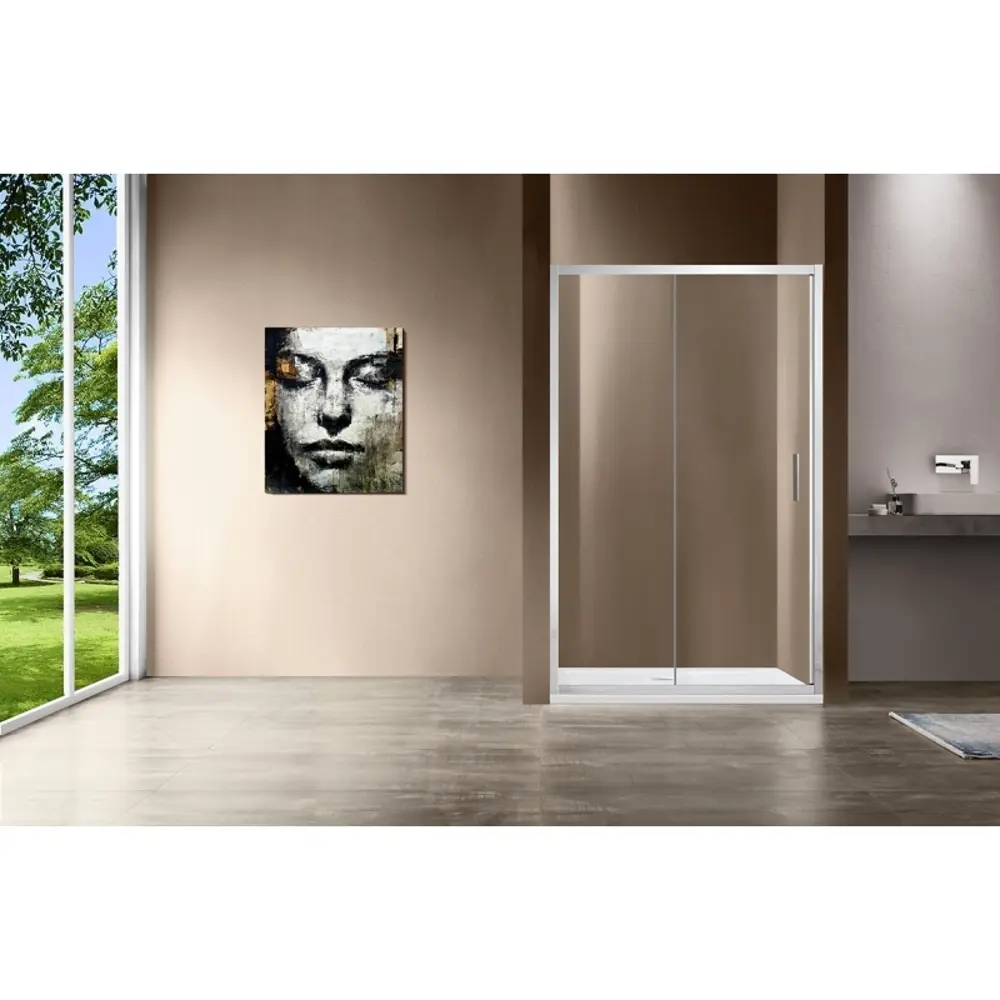 Фото 2 Душевая дверь Vincea Garda VDS-1G130CL 130x190 цвет профиля серебристый блеск стекло прозрачное Фото 2 Душевая дверь Vincea Garda VDS-1G130CL 130x190 цвет профиля серебристый блеск стекло прозрачное