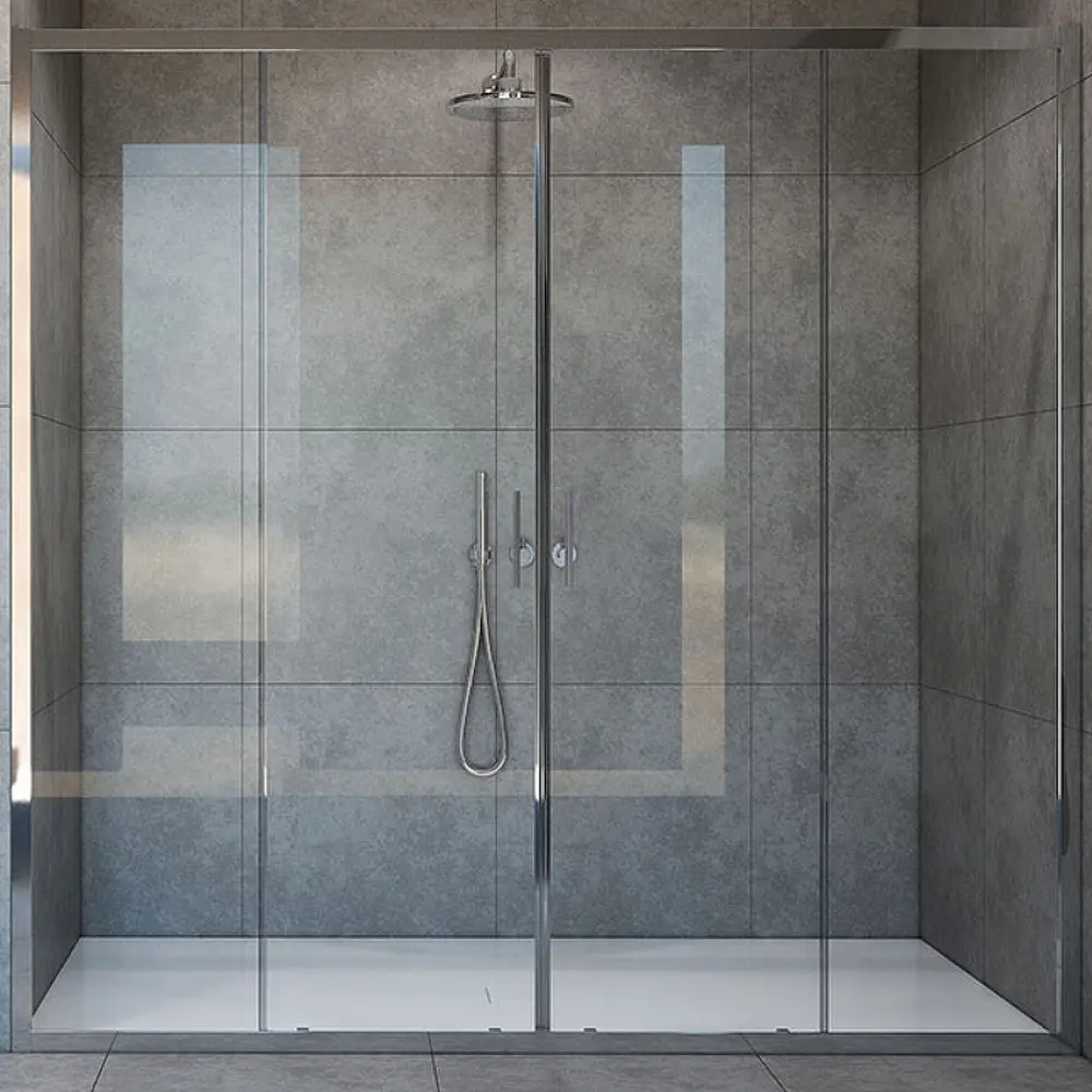 Фото Душевая дверь Vincea Garda VDS-1G2170CL 170x190 цвет профиля серебристый блеск стекло прозрачное