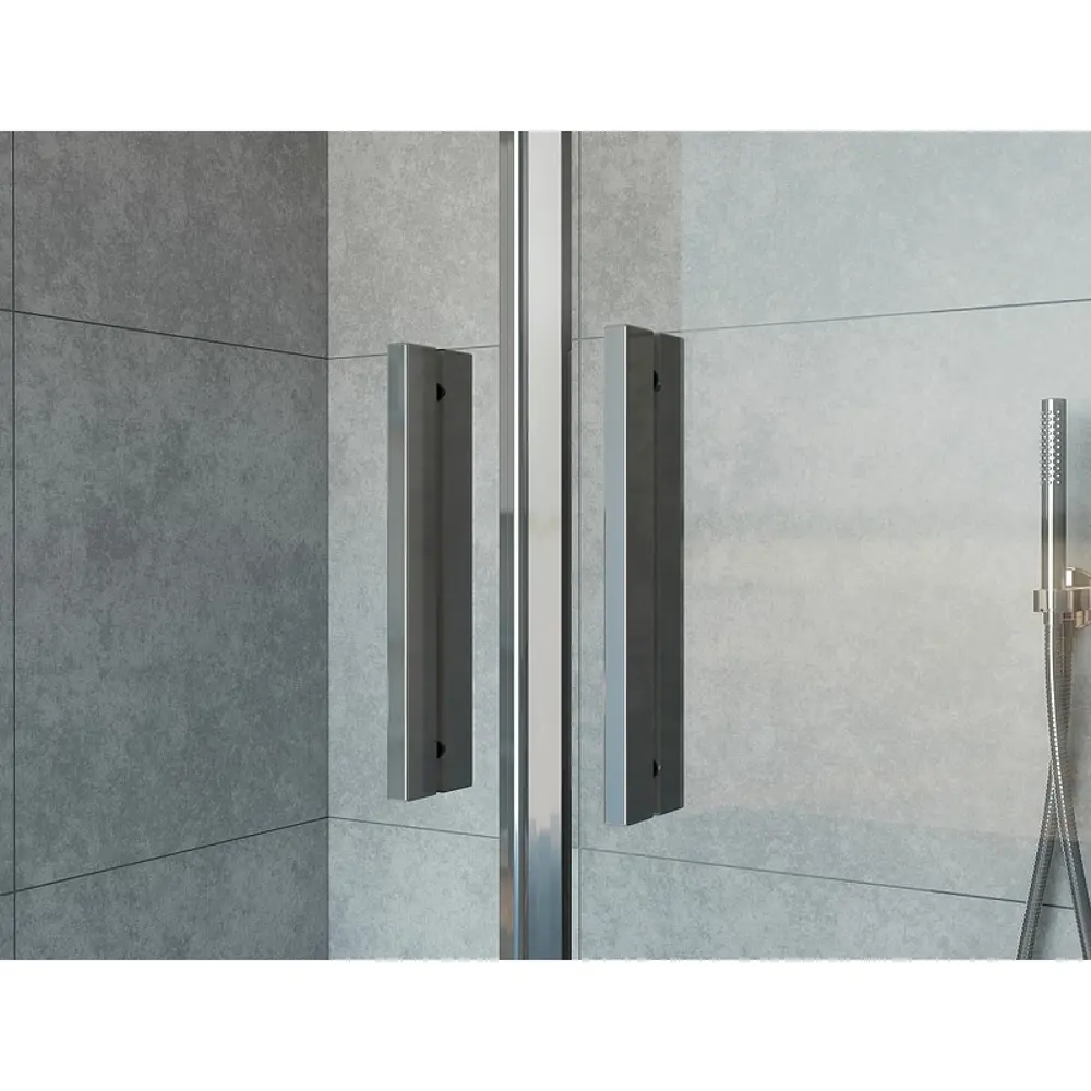 Фото 5 Душевая дверь Vincea Garda VDS-1G2170CL 170x190 цвет профиля серебристый блеск стекло прозрачное