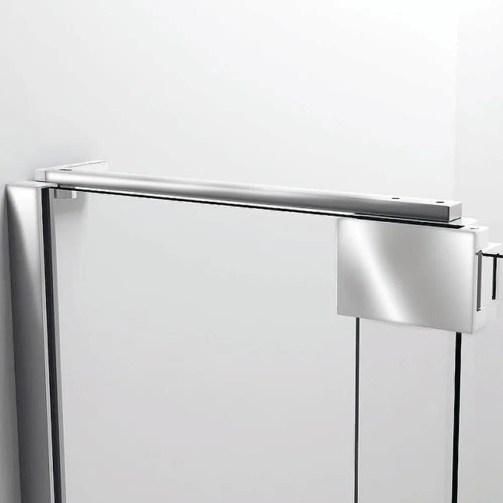 Фото 5 Душевая дверь Vincea Extra VDP-1E8090CL 90x200 цвет профиля серебристый блеск стекло прозрачное