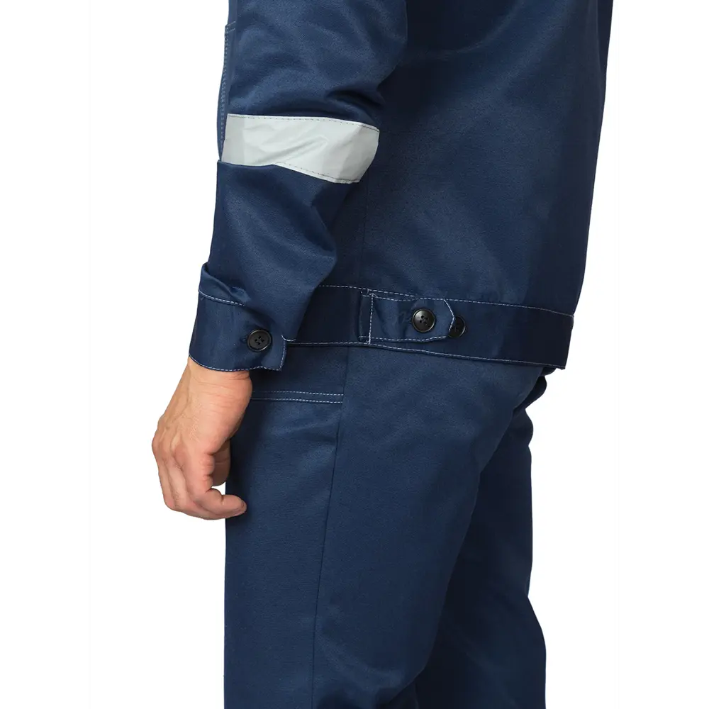 Фото 7 Костюм рабочий Прабо Пантеон 2 цвет синий/серый размер 96-100 рост 182-188 см