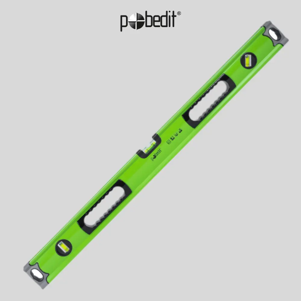 Фото 4 Уровень пузырьковый Pobedit 6030281 3 глазка 800 мм Фото 4 Уровень пузырьковый Pobedit 6030281 3 глазка 800 мм