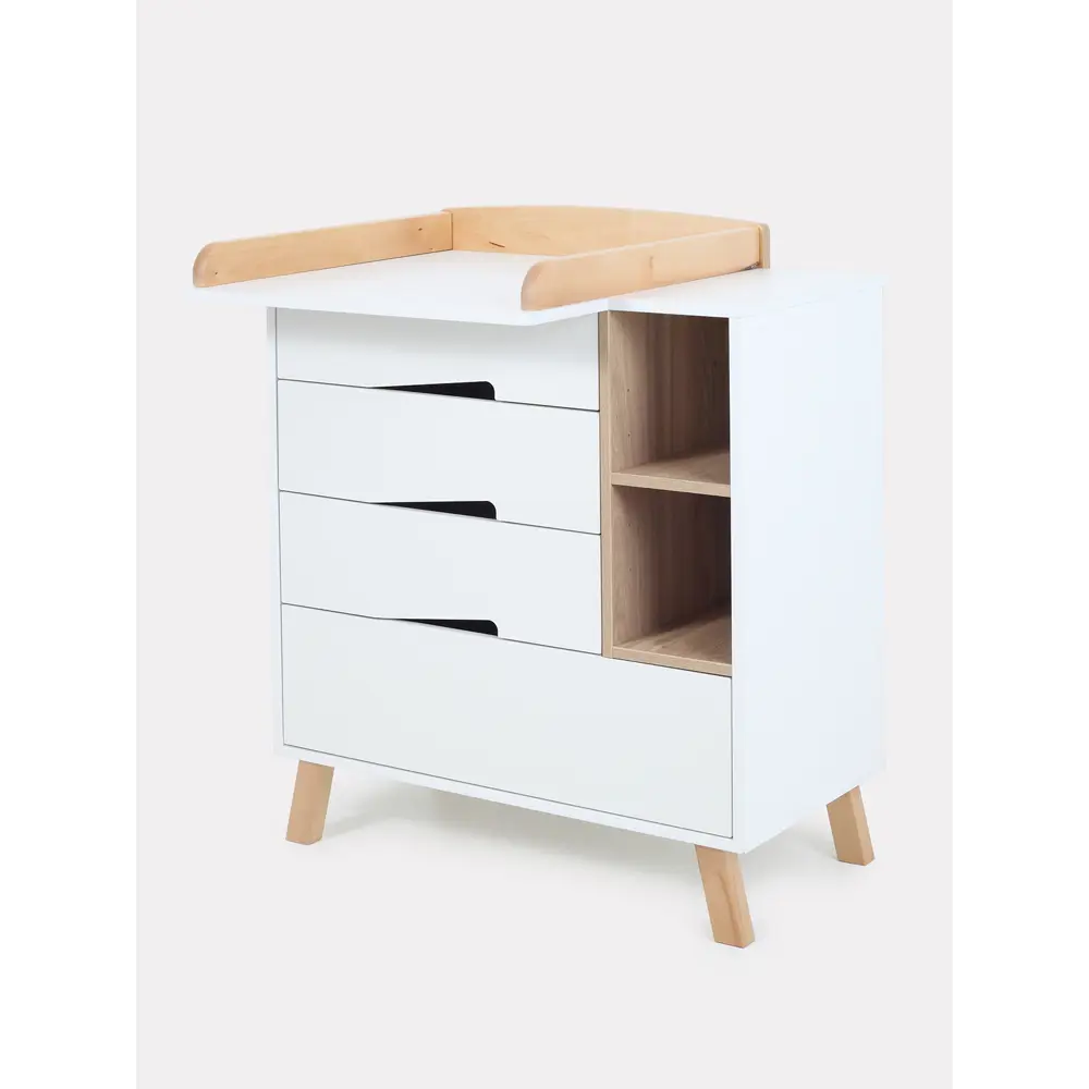 Фото Пеленальный стол Rant Lago pro 4 ящика вес до 25 кг цвет белый Фото Пеленальный стол Rant Lago pro 4 ящика вес до 25 кг цвет белый