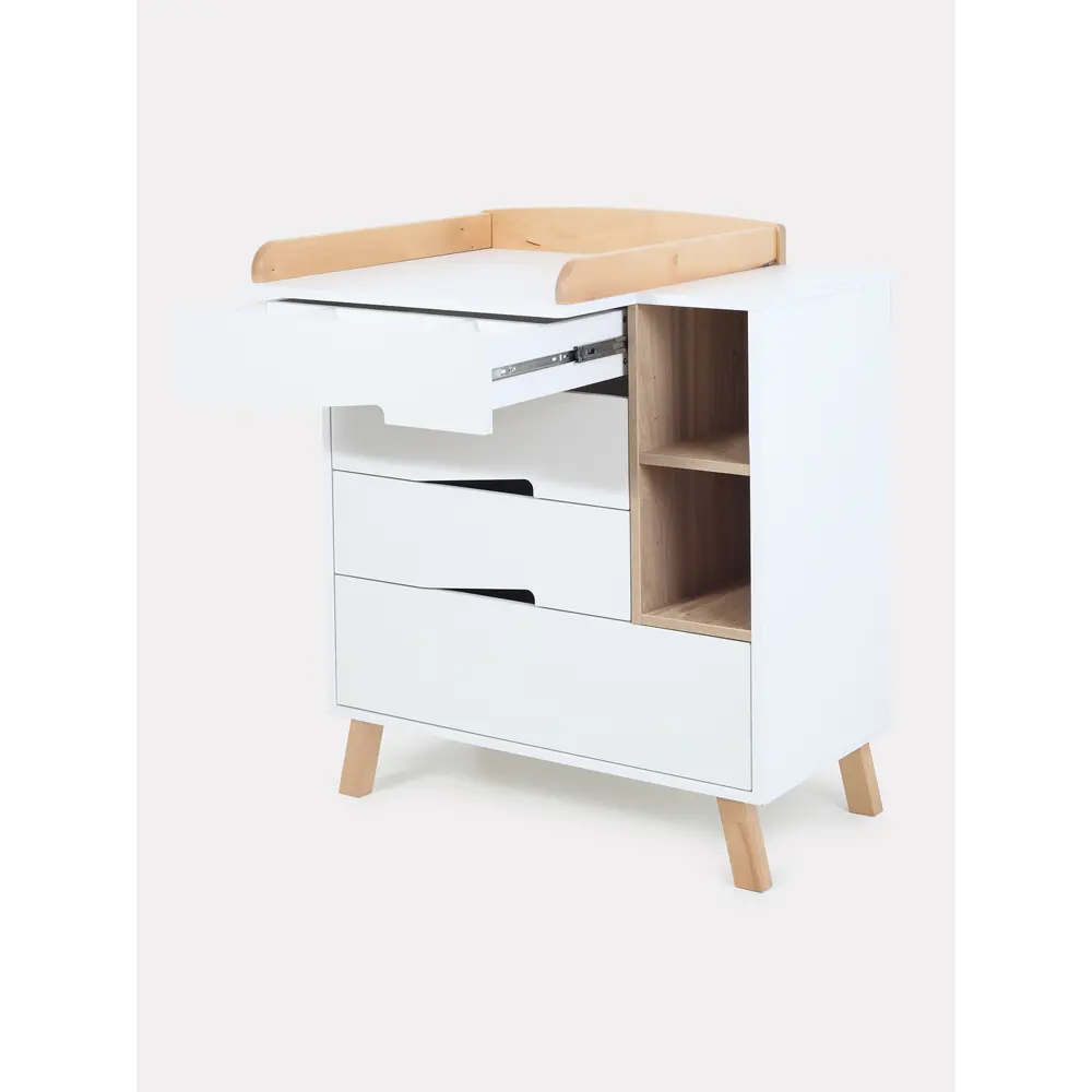 Фото 7 Пеленальный стол Rant Lago pro 4 ящика вес до 25 кг цвет белый Фото 7 Пеленальный стол Rant Lago pro 4 ящика вес до 25 кг цвет белый