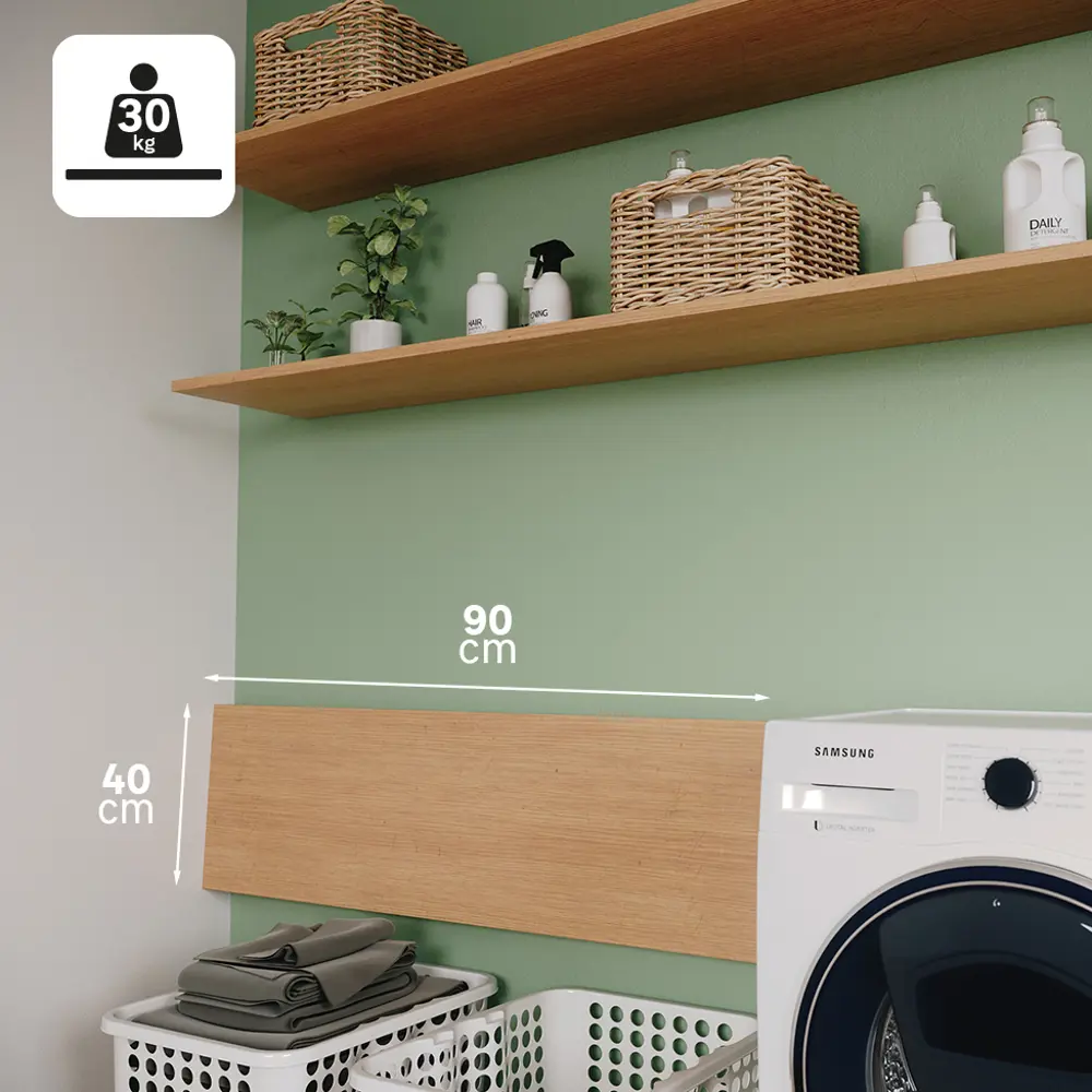 Фото 3 Кронштейн складной KONSENSA 31.4х14.5 нагрузка до 30 кг цвет белый