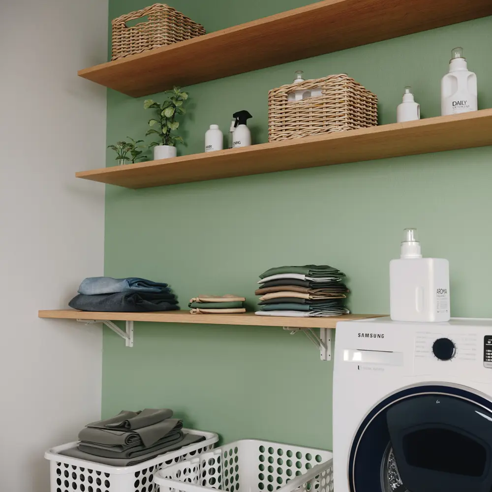 Фото 4 Кронштейн складной KONSENSA 31.4х14.5 нагрузка до 30 кг цвет белый